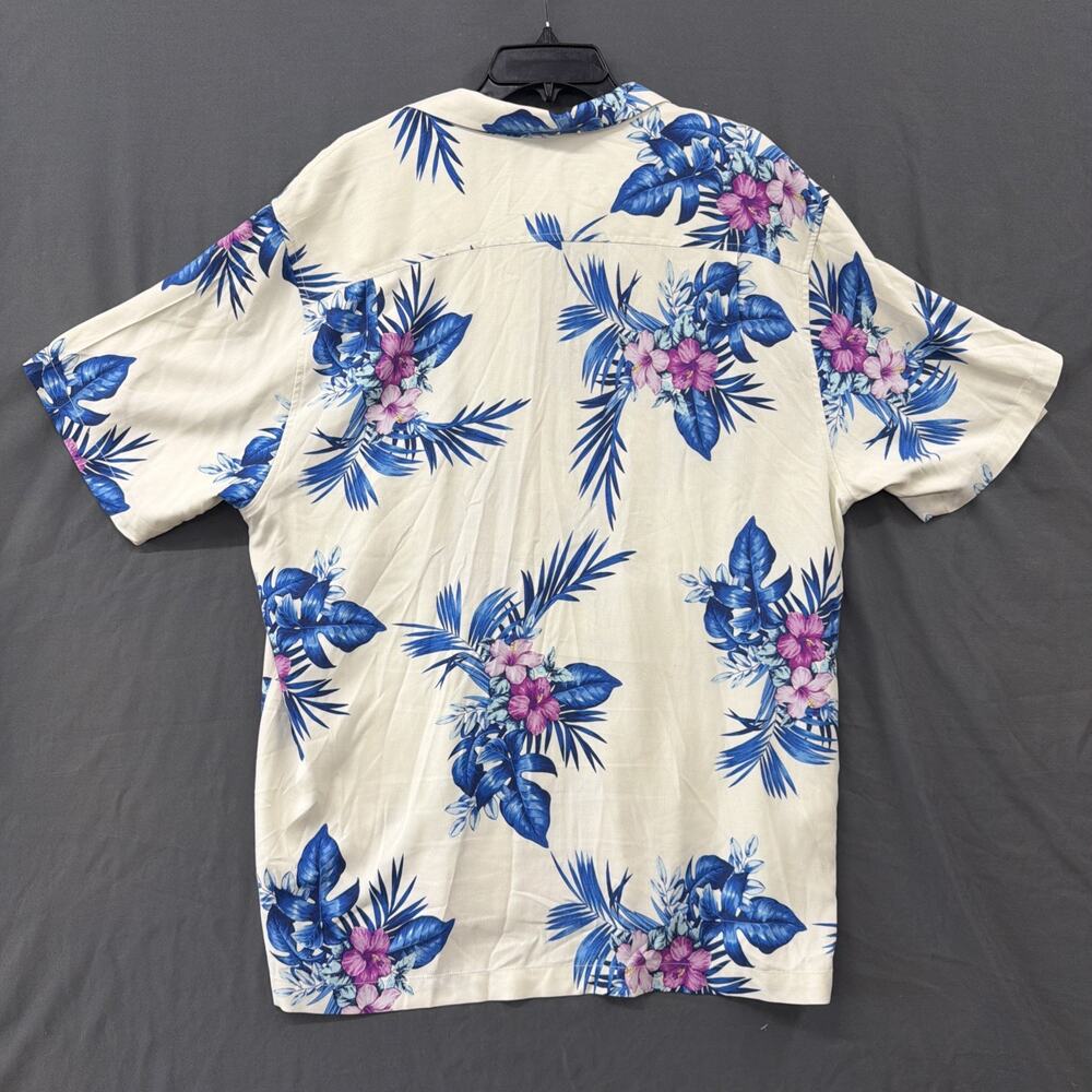 Tommy Bahama Hawaiian Shirt Mens XL %100 Silk - Picture 4 of 8